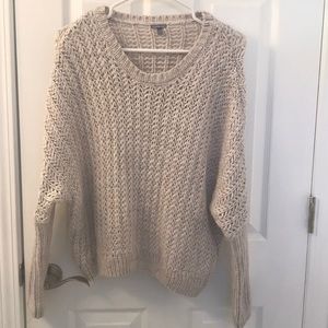Charlotte Russe Dropped Sleeve Cozy Sweater
